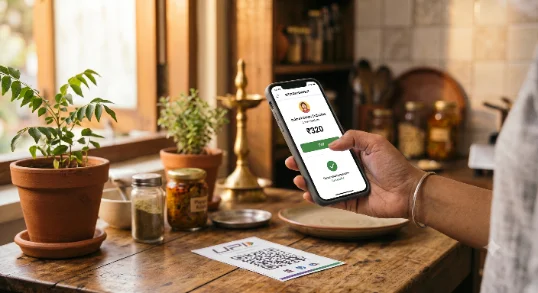 Pre-order and pay by UPI before the cutoff